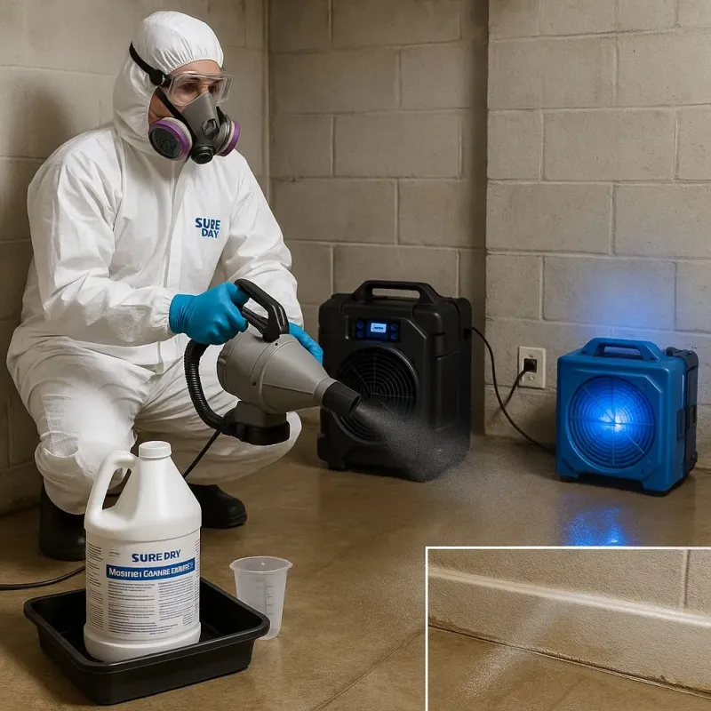 Sanitization and Odor Removal process in West Clarkston-Highland, WA