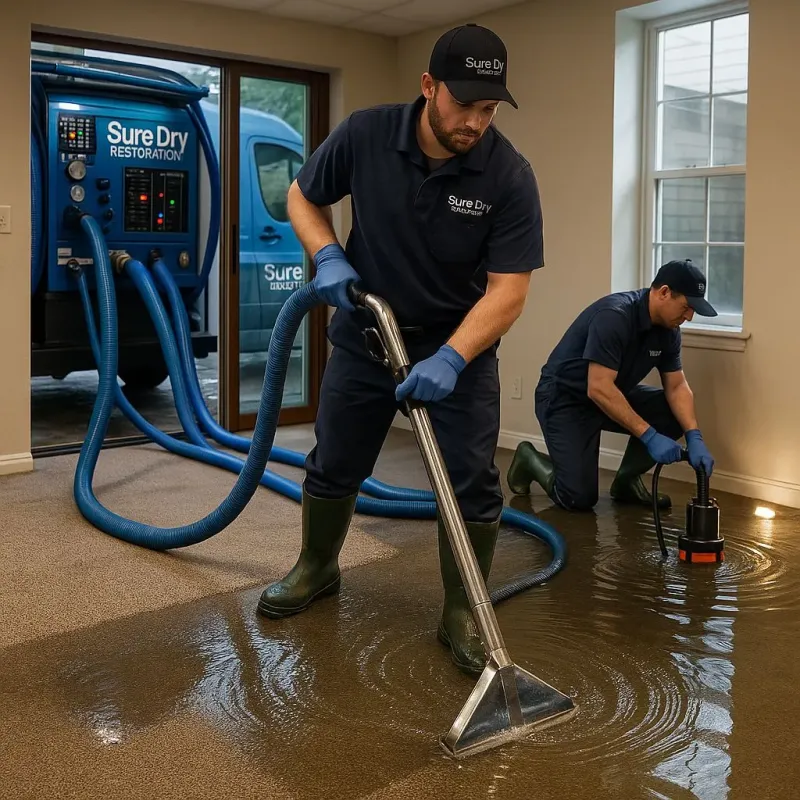 Water Extraction and Removal process in West Clarkston-Highland, WA
